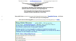 Desktop Screenshot of hangglidermuseum.com